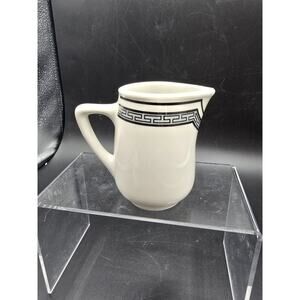 Vintage Restaurant Ware Rego Creamer Greek Key Design